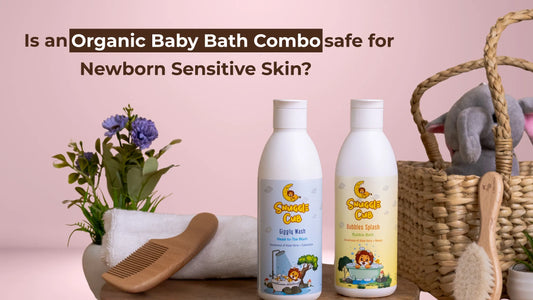 Organic Baby bath combo 