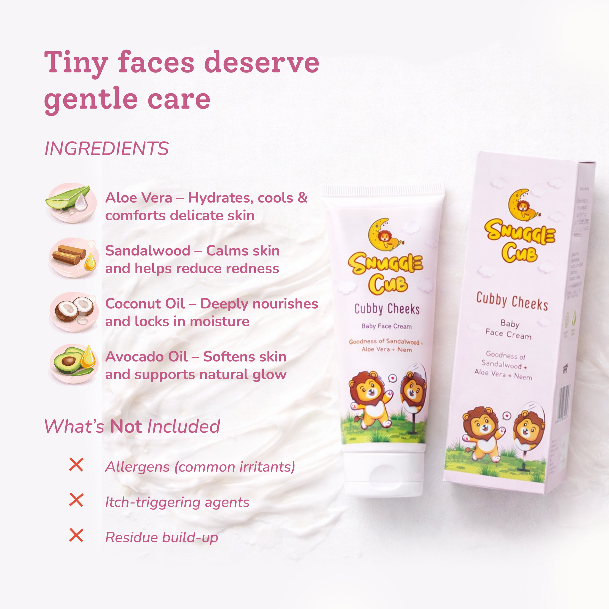 Cubby Cheeks - Baby Face Cream