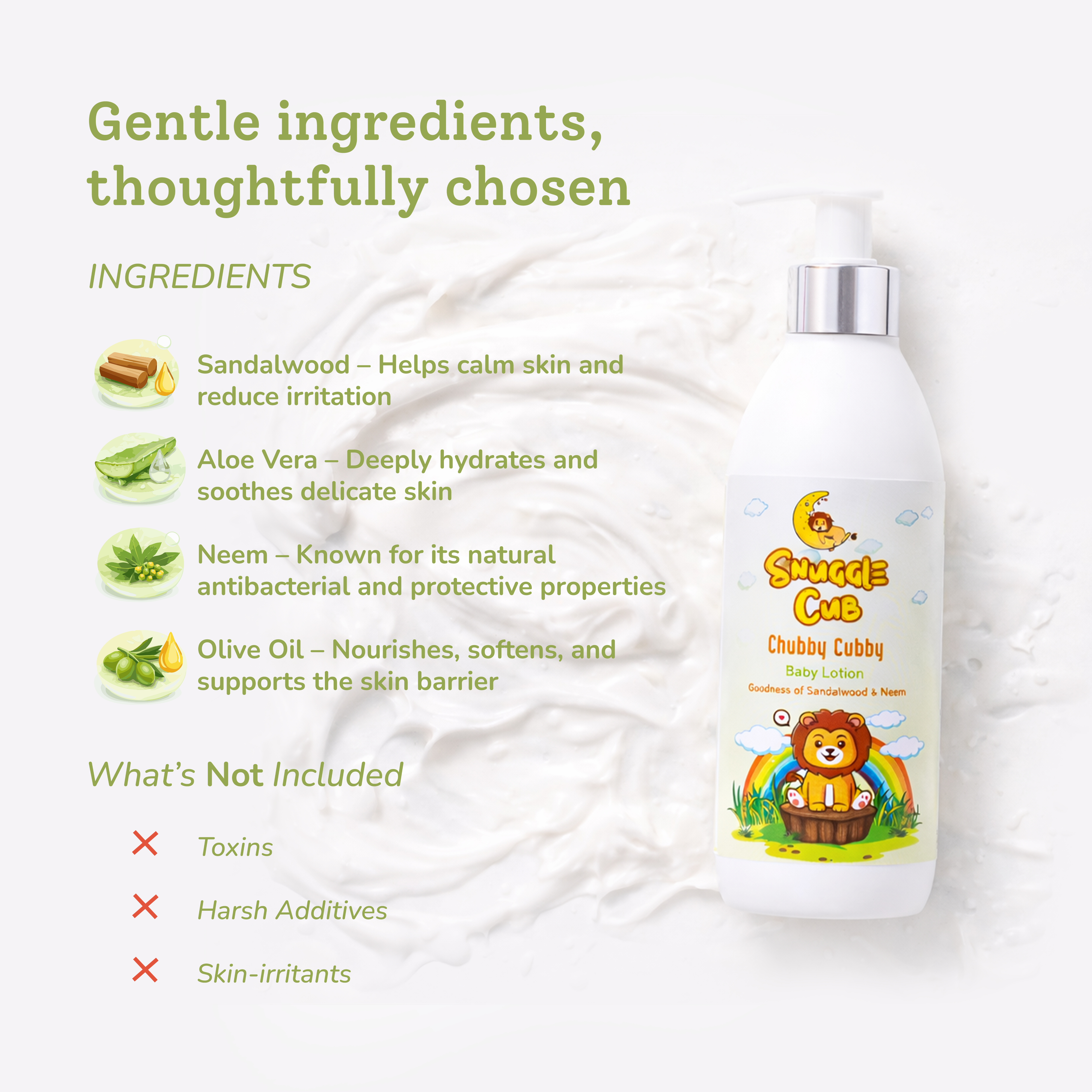 Chubby Cubby - Baby Lotion