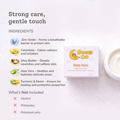Nappy Happy - Diaper Rash Cream