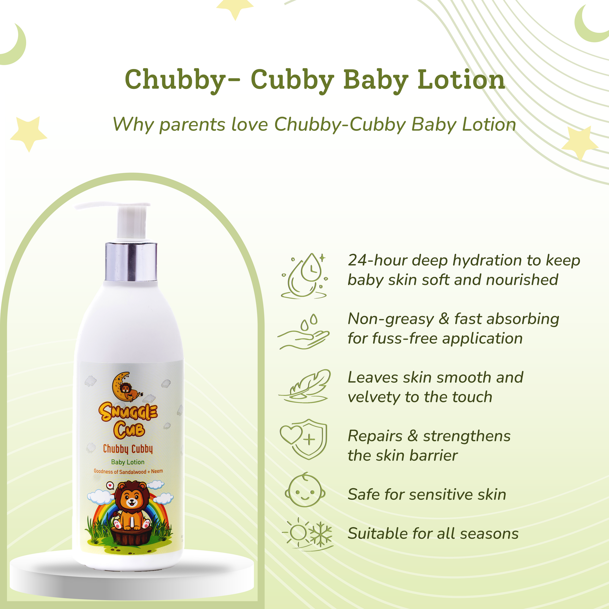 Chubby Cubby - Baby Lotion