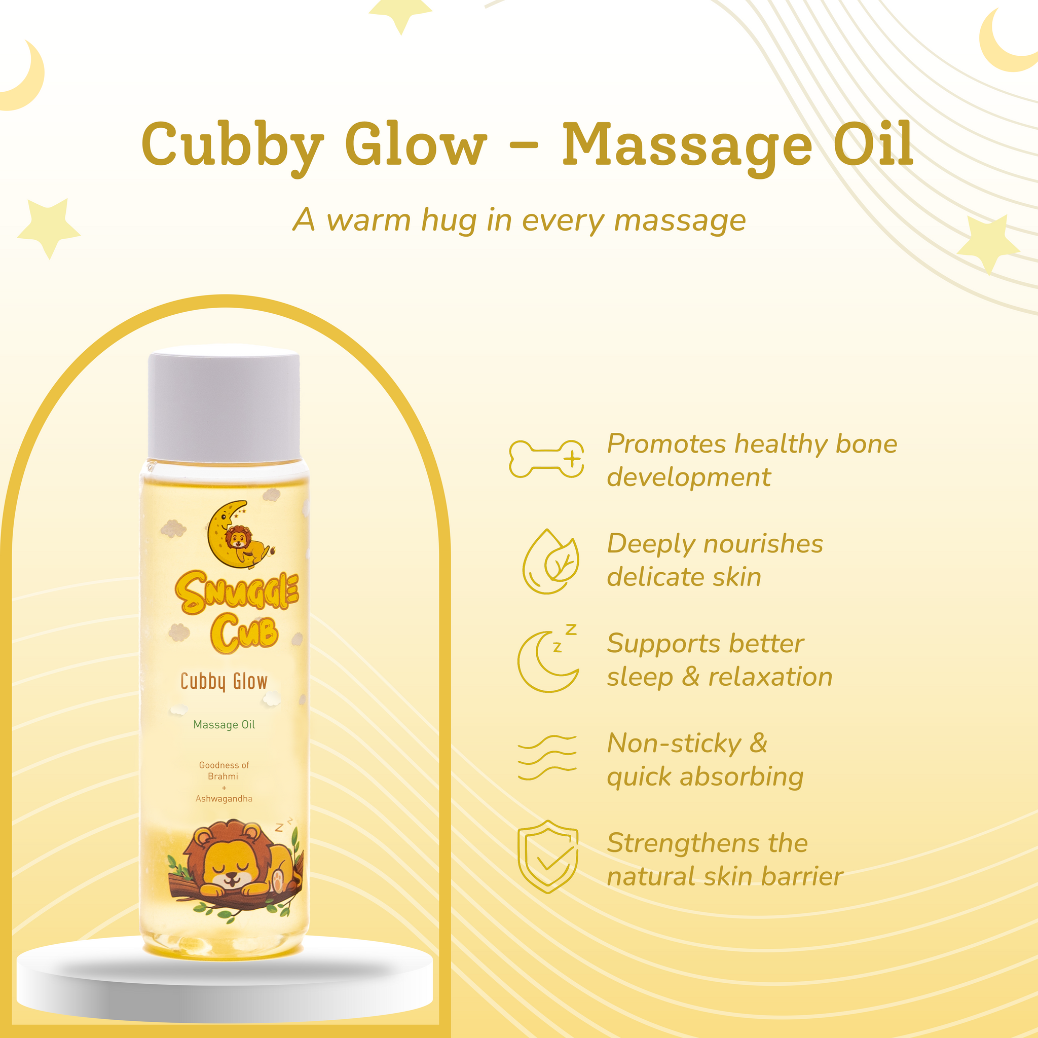 Cubby Glow - Massage Oil