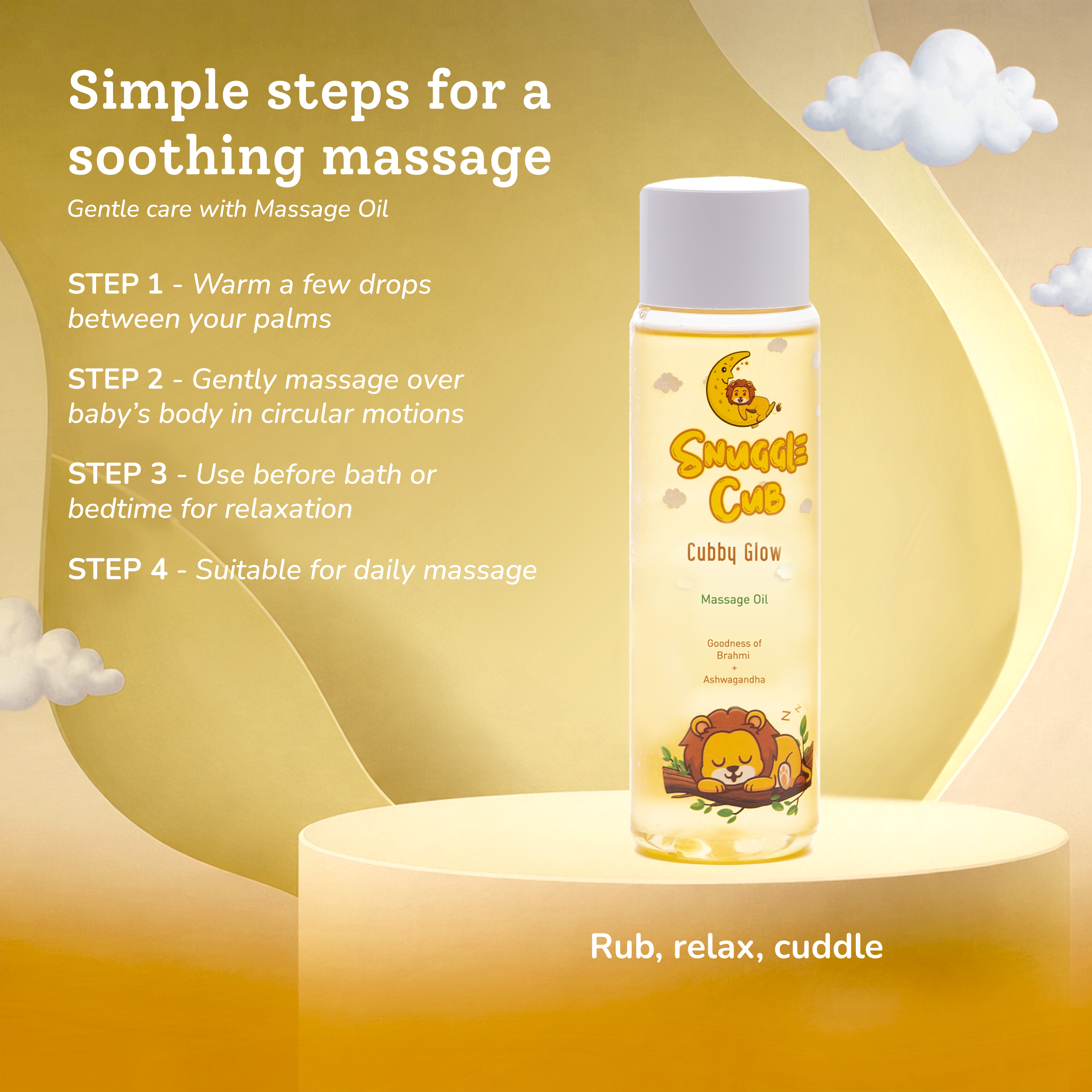 Cubby Glow - Massage Oil