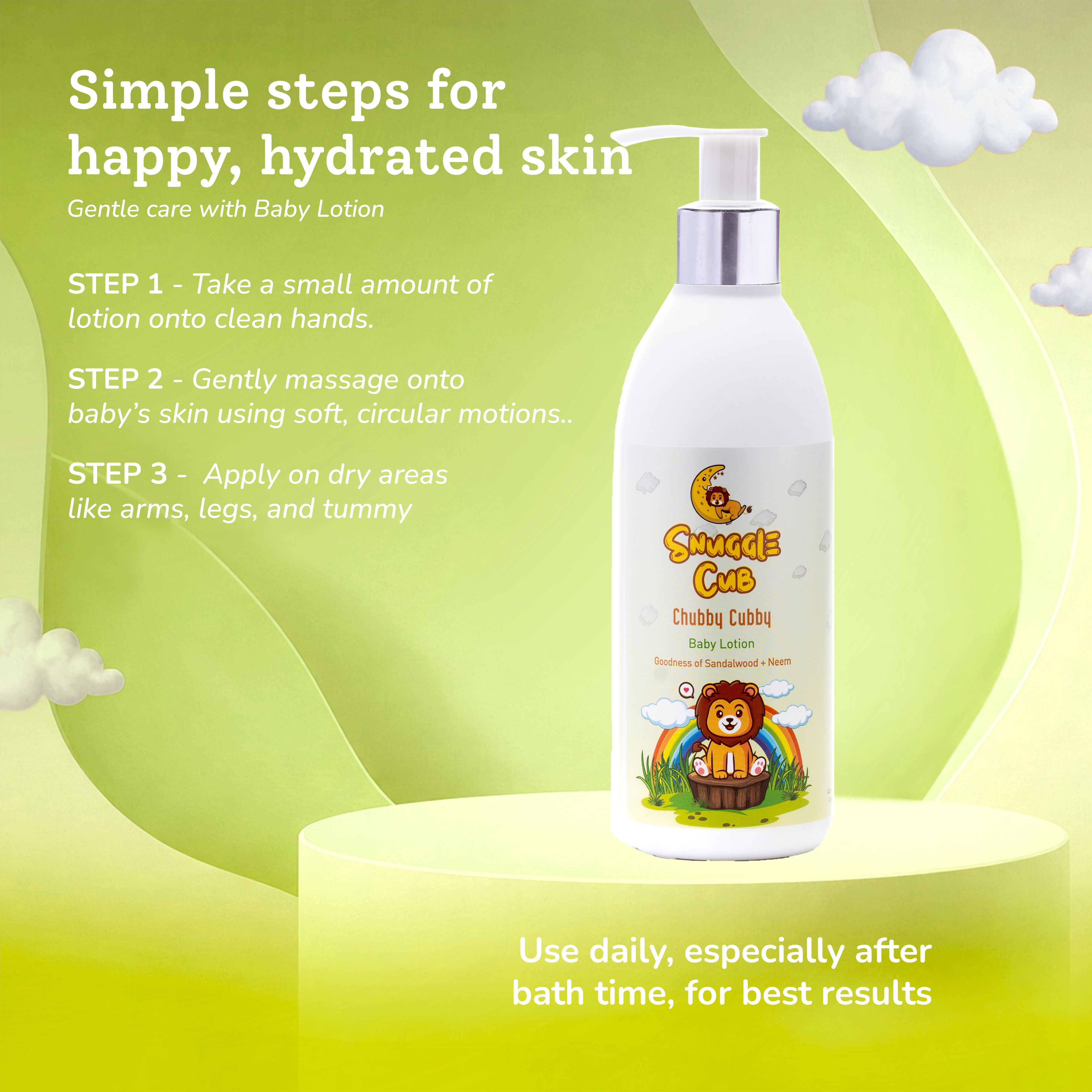 Chubby Cubby - Baby Lotion